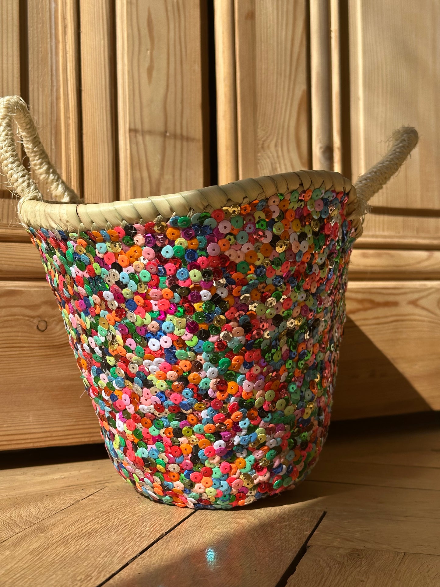 LE PETIT PANIER PAILLETTES