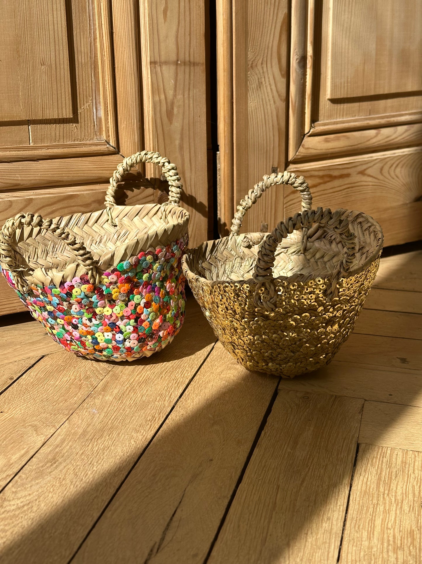 LE MINI PANIER A PAILLETTES