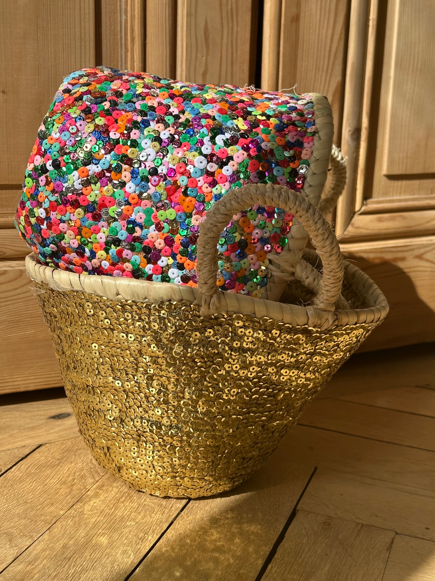 LE PETIT PANIER PAILLETTES